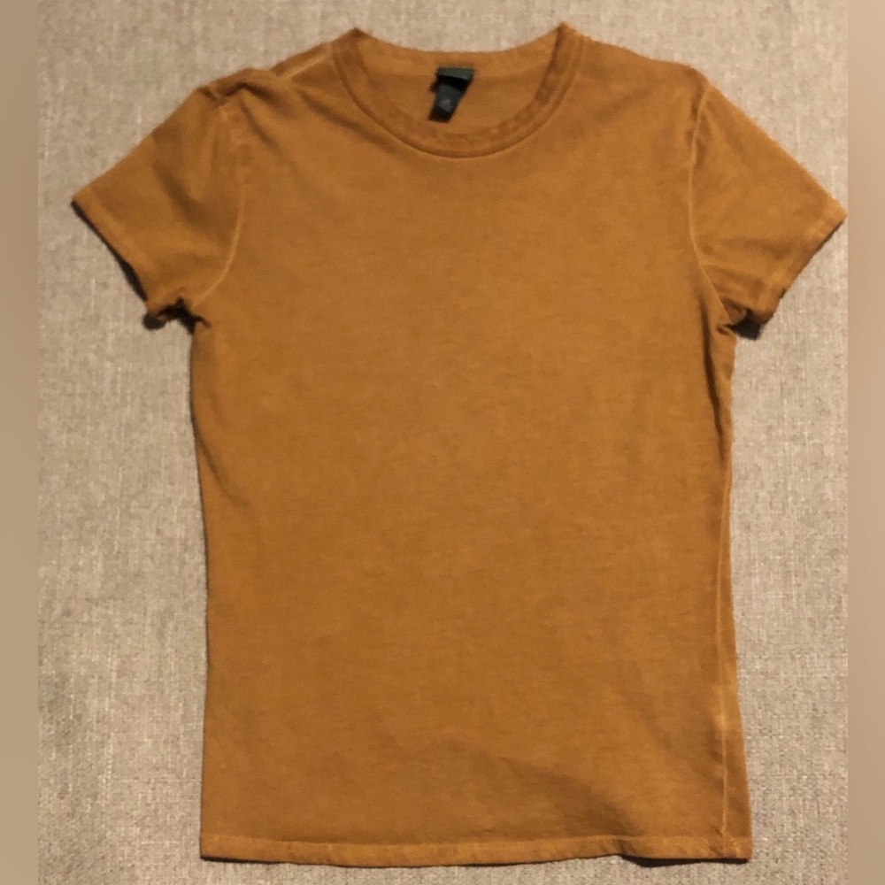 Wild Fable Tee Short Sleeve Tan Size XS